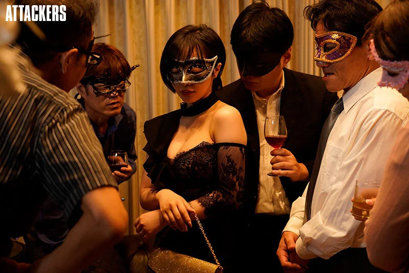 [ADN-551] [English Subtitles] Housewife Ravished at Masked Party Tsubaki Sannomiya